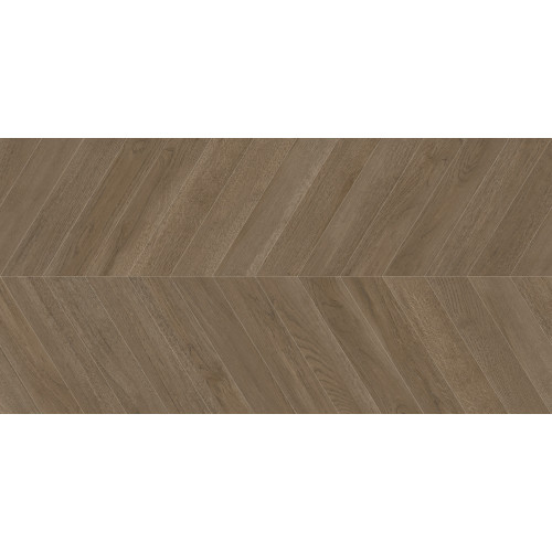 Walnut Chevron Dark D120249M Керамогранит матовый карвинг 1200x600