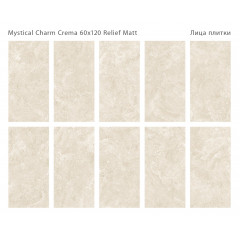 Керамогранит Staro Mystical Charm Crema Relief Matt 60x120